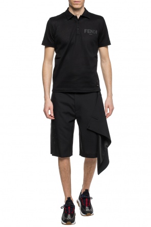 Logo-printed polo shirt, zdjęcie 2 Logo-printed polo shirt od Fendi